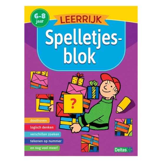 Leerrijk Spelletjesblok (6-8 J.) Leerrijk Spelletjesblok (6-8 J.)