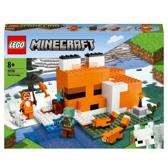 Lego Minecraft 21178 De Vossenhut Lego Minecraft 21178 De Vossenhut