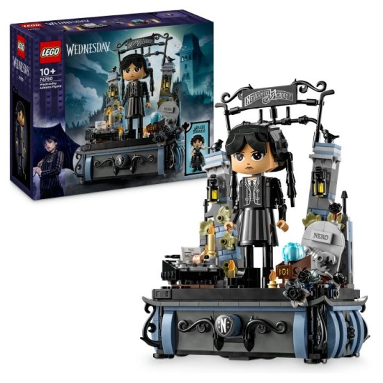 Lego Wednesday Addams Baufigur Lego Wednesday Addams Baufigur