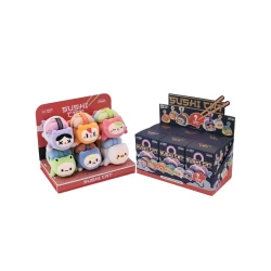 Blind Box Sushi Cat Plush Keyring