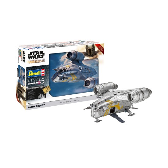 The Mandalorian: Razor Crest Platinum Edition Revell Modelbouwpakket