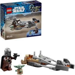 Lego 75436 Star Wars The Mandelorian & Grogu's Speeder Bike Lego 75436 Star Wars The Mandelorian & Grogu's Speeder Bike