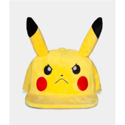 Pokemon Men's Angry Pikachu Novelty Cap Pokemon Men's Angry Pikachu Novelty Cap
