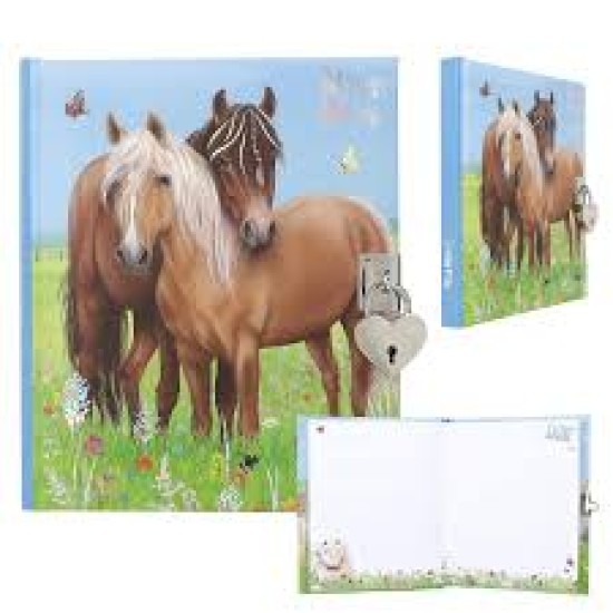 Miss Melody Dagboek Met Stickers Motief 1