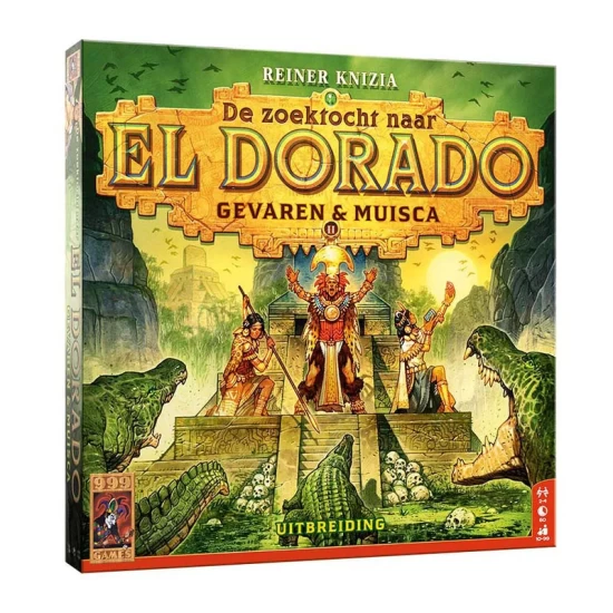 De Zoektocht Naar El Dorado: Gevaren & Muisca Uitbreiding - Bordspel De Zoektocht Naar El Dorado: Gevaren & Muisca Uitbreiding - Bordspel