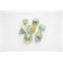 Dice Embraced Green Skull Rpg Dice Set 7Stukjes Dice Embraced Green Skull Rpg Dice Set 7Stukjes