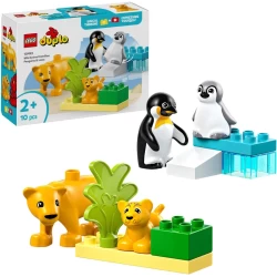 Lego Duplo Town 10442 Families Van Wilde Dieren: Pinguïns En Leeuwen