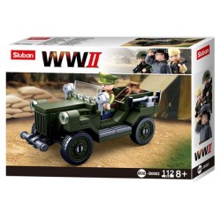 Sluban Wwii - Gaz-67 Geallieerde Auto Sluban Wwii - Gaz-67 Geallieerde Auto