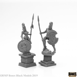 Amazon And Spartan Living Statues (Bronze) Amazon And Spartan Living Statues (Bronze)
