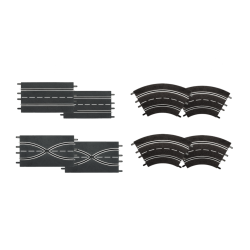 Extension Set (2 Straights 2 Lane Change Sections 4 Curves 1/60°) Extension Set (2 Straights 2 Lane Change Sections 4 Curves 1/60°)
