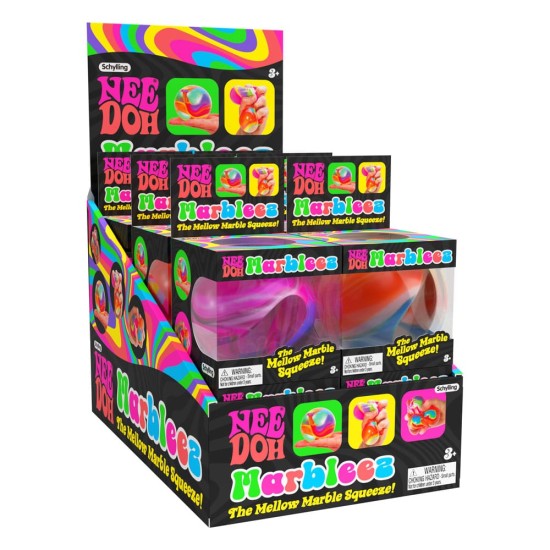 Needoh Squeeze Figures Marbleez Ball 7 Cm