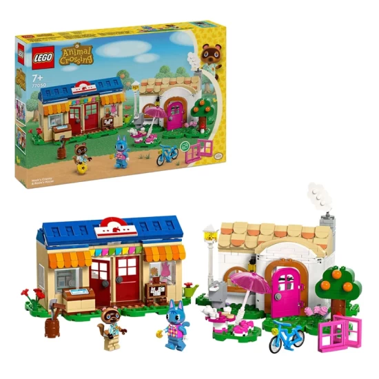Lego Animal Crossing 77050 Nooks Hoek En Rosies Huis Lego Animal Crossing 77050 Nooks Hoek En Rosies Huis