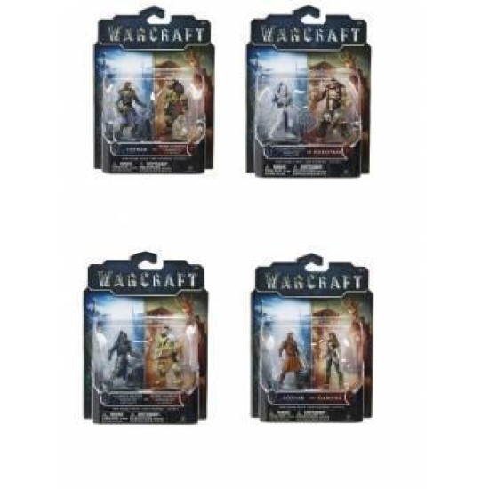 Warctraft The Movie - Mini Action Figures 2 Packs Warctraft The Movie - Mini Action Figures 2 Packs