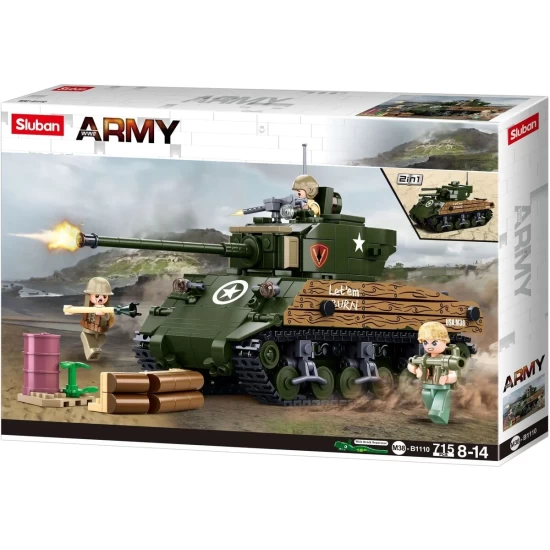 Nieuw - Wwii-M4A3(76W) Medium Tank