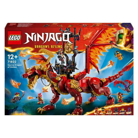Lego Ninjago 71822 Brondraak Van Beweging Lego Ninjago 71822 Brondraak Van Beweging