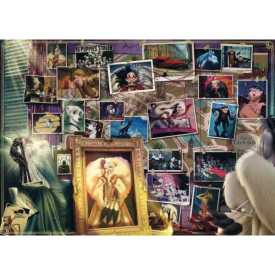 Disney Villainous - Cruella De Vil (1000)