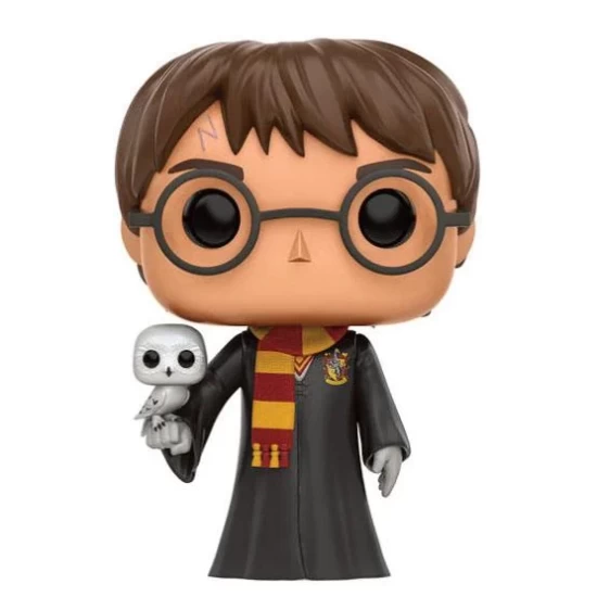 Harry Potter Pop! Movies Vinyl Figure Harry With Hedwig 9 Cm
