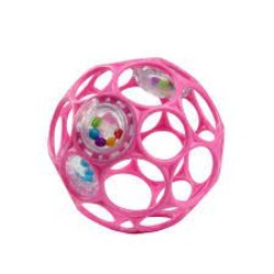 Oball Rattle Easy-Grasp Toy - Pink Oball Rattle Easy-Grasp Toy - Pink