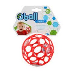 Oball Rattle Easy-Grasp Toy - Red Oball Rattle Easy-Grasp Toy - Red
