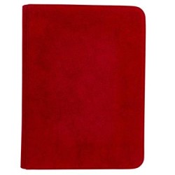 Up - Vivid Deluxe 9-Pocket Zippered Pro-Binder: Red Up - Vivid Deluxe 9-Pocket Zippered Pro-Binder: Red