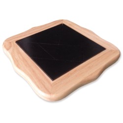 Tangram Solidwood Blank.m.zw.stenen 22Cm Tangram Solidwood Blank.m.zw.stenen 22Cm