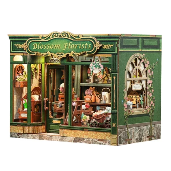 Cutebee 3D Diy Huisje Blossom Florists Cwgb403 21X13X17Cm