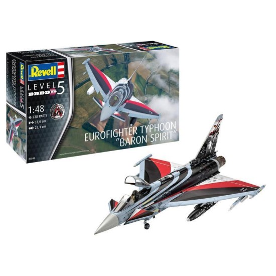 Eurofighter Typhoon Baron Spirit Revell Modelbouwpakket Eurofighter Typhoon Baron Spirit Revell Modelbouwpakket
