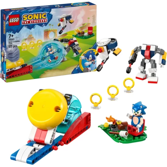 Lego Sonic The Hedgehog 77001 Sonics Kracheting Bij Het Kampvuur