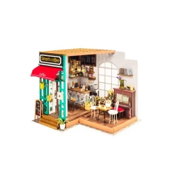Robotime Diy Huisje Simons Coffee Dg109 226194X19Cm.
