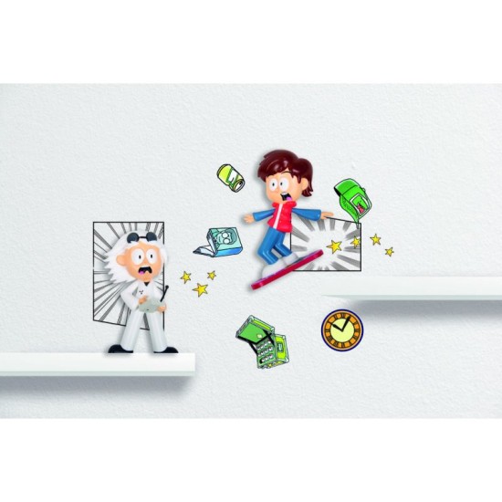 Back To The Future Comic On's Wall Decoration