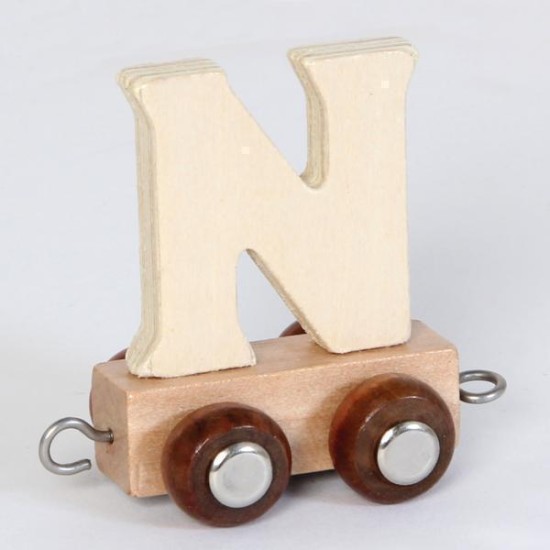 Small Foot - Houten Lettertrein - N Small Foot - Houten Lettertrein - N