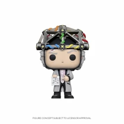 Back To The Future Pop! Vinyl Figure Doc W/Helmet 9 Cm Back To The Future Pop! Vinyl Figure Doc W/Helmet 9 Cm