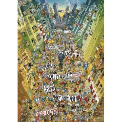 Puzzel Protest Comic 2000 Heye 29820 Puzzel Protest Comic 2000 Heye 29820