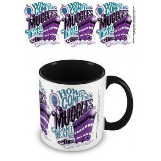 Harry Potter (Knight Bus) Black Mug