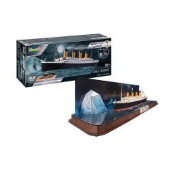 Rms Titanic + 3D Puzzle(Iceberg) Easy-Click-System Revell Bouwpakket Om In Elkaar Te Zetten Rms Titanic + 3D Puzzle(Iceberg) Easy-Click-System Revell Bouwpakket Om In Elkaar Te Zetten