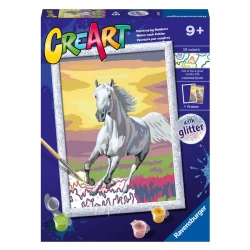 Creart Schilderen Op Nummer - Paard Bij Zonsondergang Creart Schilderen Op Nummer - Paard Bij Zonsondergang