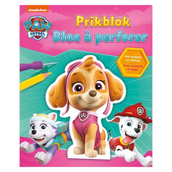 Paw Patrol Prikblok (Roze) Paw Patrol Prikblok (Roze)
