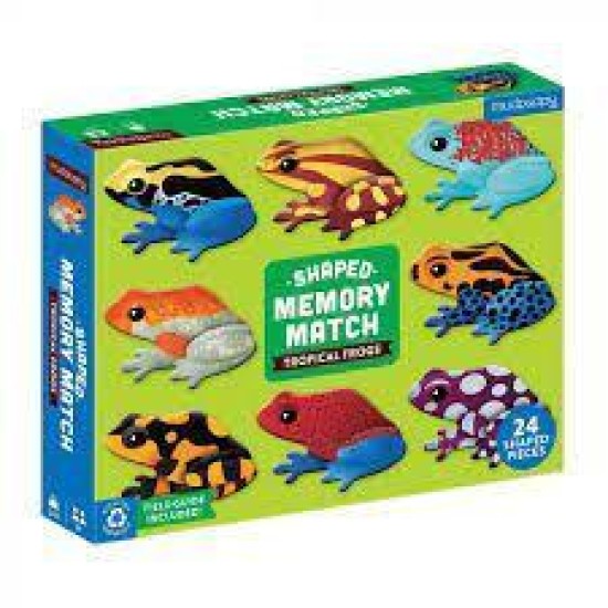 Shaped Memory Match/Tropical Frogs