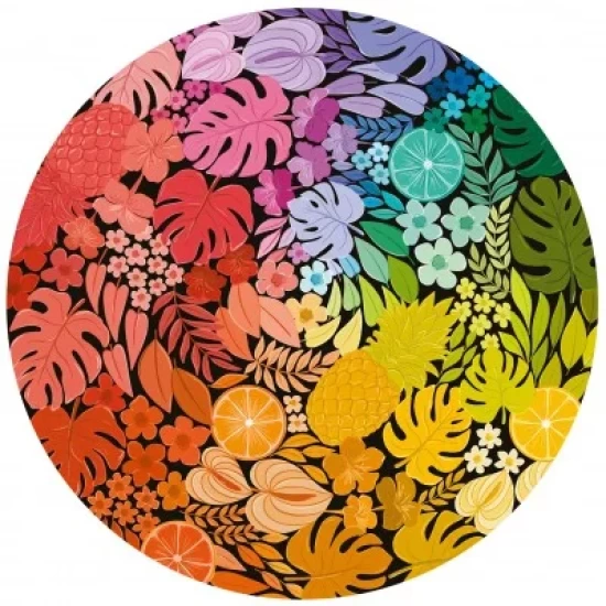 Round Puzzle – Tropical (Circle Of Colors)?? (500)