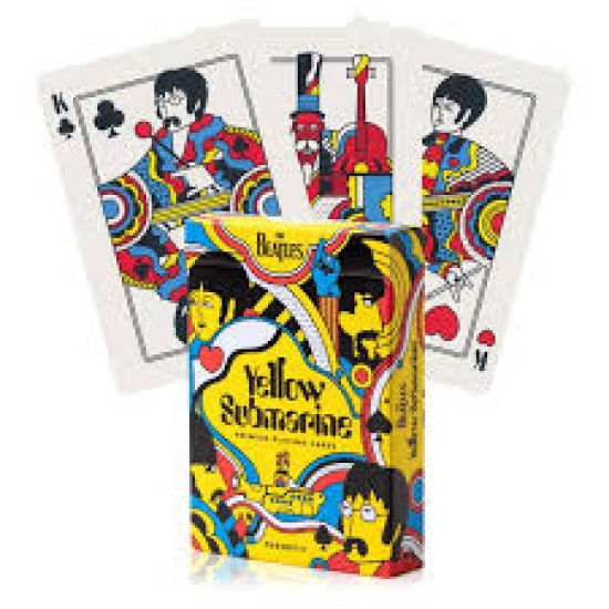 The Beatles Playing Cards Yellow Submarine