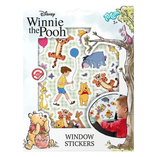 Totum Winnie De Poeh Raamstickers