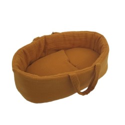Poppendraagmand Ochre Mousseline Poppendraagmand Ochre Mousseline