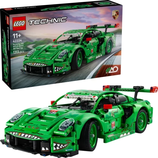 Lego Technic 42224 Porsche 911 Gt3 R Rexy Ao Racing