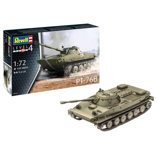 Pt-76B Revell Modelbouwpakket Pt-76B Revell Modelbouwpakket