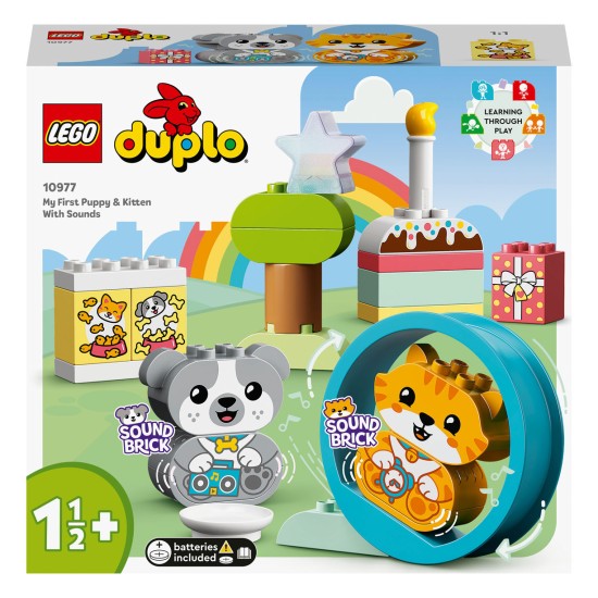 Lego Duplo 10977 Mijn Eerste Puppy & Kitten Met Geluiden Lego Duplo 10977 Mijn Eerste Puppy & Kitten Met Geluiden