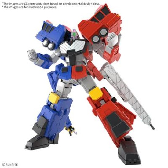 The King Of Braves Gaogaigar High Grade Plastic Model Kit Choryujin