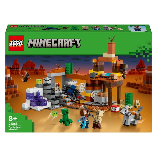 Lego Minecraft 21263 De Woestenijmijnschacht Lego Minecraft 21263 De Woestenijmijnschacht