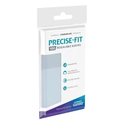 Ultimate Guard Precise-Fit Sleeves Standard Size (100) - Resealable Ultimate Guard Precise-Fit Sleeves Standard Size (100) - Resealable
