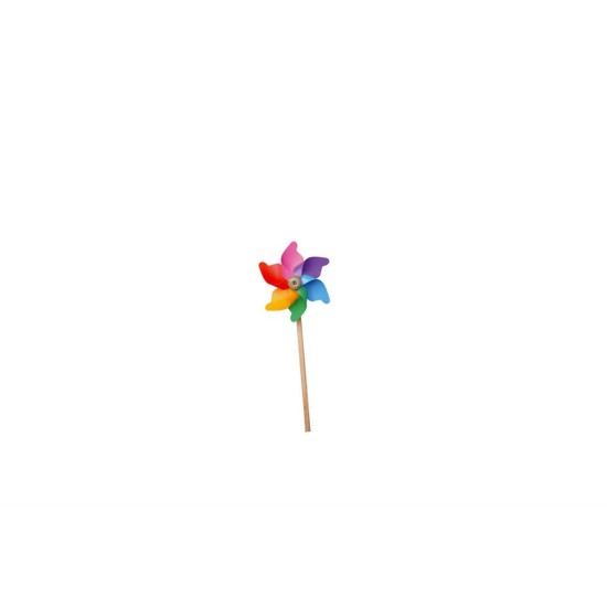 Regenboogwindmolen Mini 30Cm Regenboogwindmolen Mini 30Cm