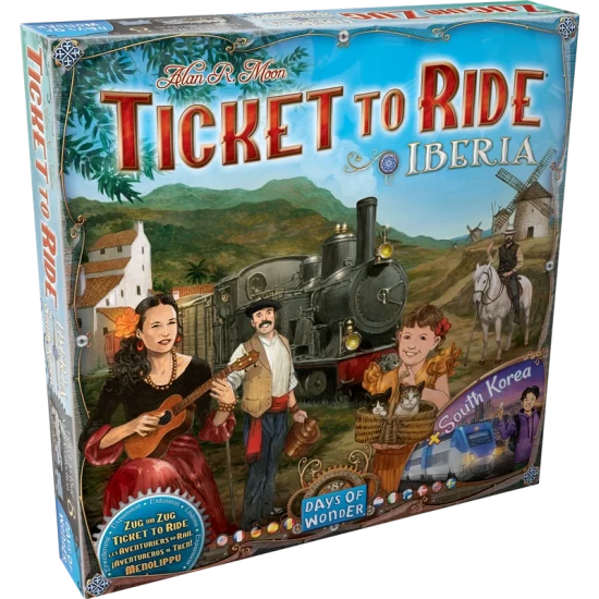 Ticket To Ride - Iberia/South Korea Ticket To Ride - Iberia/South Korea